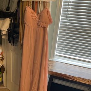 Birdy grey bridesmaid dress dusty rose